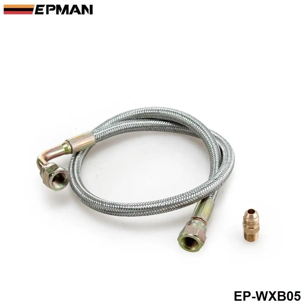 Комплект масляной линии 24 дюйма для подачи масла T3/T4 Turbo Toyota Nissan EP-WXB05 |