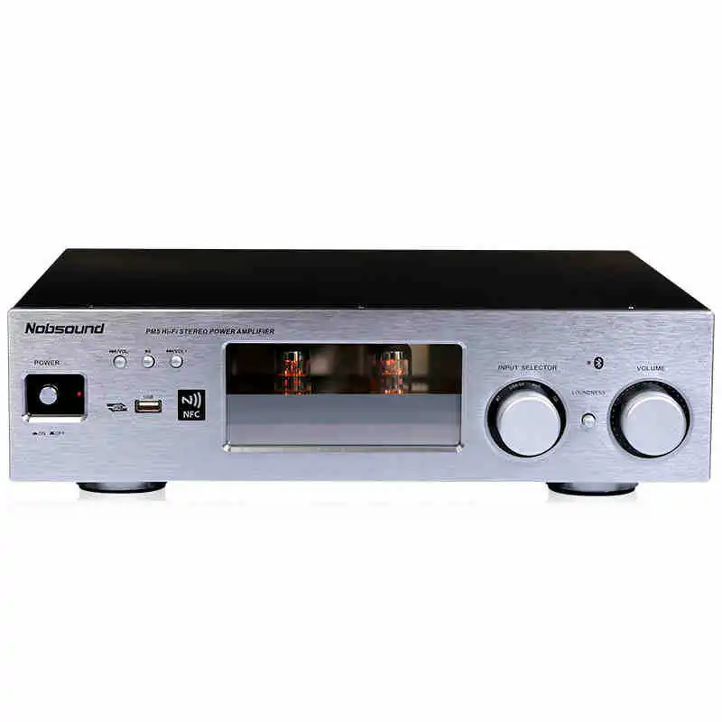

Nobsound PM5 High End Hifi 2.1 Vaccum Tube Amplifier Bluetooth Home Audio Amplifier USB/FLAC/APE 120W+120W 220V ONLY