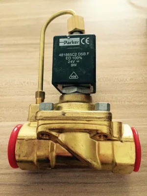 US PARKER two pass 322H35 normally open solenoid valve 4 points high pressure valve with coil DC24V AC220V US PARKER two pass 322H35 normally open solenoid valve 4 points high pressure valve with coil DC24V AC220V