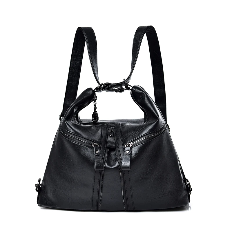 

Ladies big bag 2018 new large capacity female bag single shoulder bag fashionable atmosphere bag dual-purpose Backpack