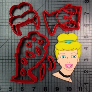 

Custom Made 3D Printed Cookie Cutters Cartoon TV Character Fondant Cupcake Top Cookie Cutters set for Cake Cake Decorating Tools