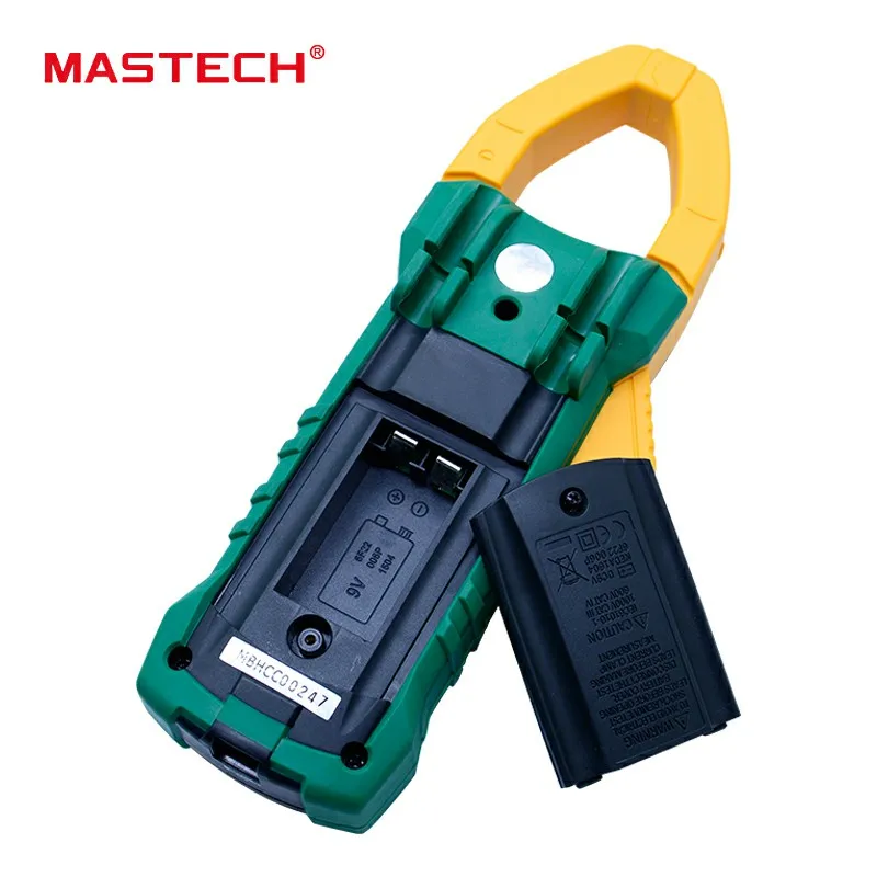 MASTECH MS2115B цифровой токоизмерительный прибор, переменный/постоянный ток, напряжение 6000 отсчетов NCV trms, usb-клещи, мультиметр, тестер 1000A