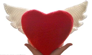 

armigurumi doll rattle heart model number w146