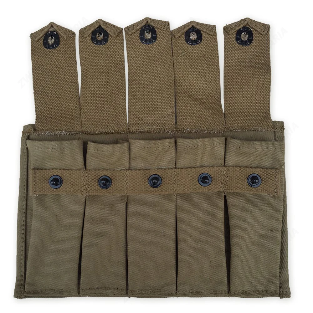 WW2 США армейский USMC Томпсон-5 сотовый подсумок US AMMO POUCH-US/41553