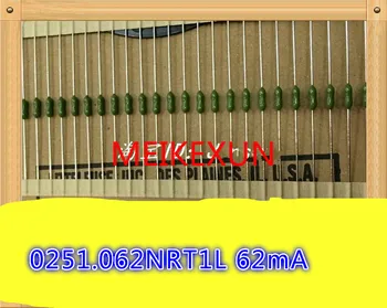 

30PCS 50PCS Fuse resistance fuse 0251.062NRT1L 62mA 125V 1/16A Fuses