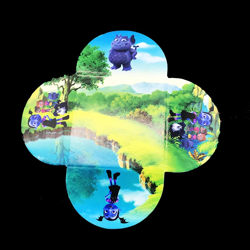 24 шт./лот тема Vampirina обертка для шоколада украшения дня рождения держатель