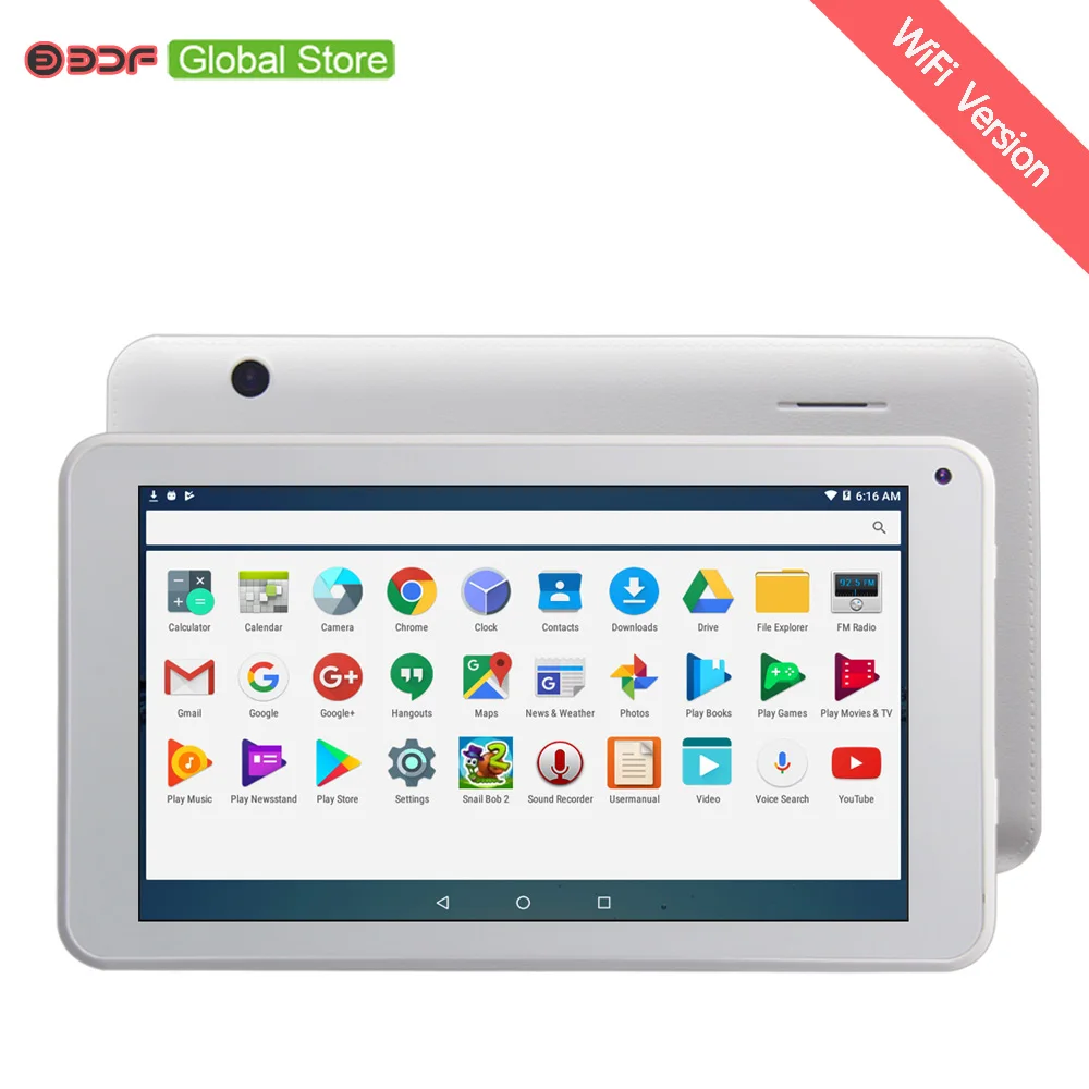 Cheap and Simple 7 inch Tablet PC SoFIA Android 6.0 Quad Core 1GB+16GB Dual Camera WiFi Ultra Slim Bluetooth WiFi Tablet PC Cheap and Simple 7 inch Tablet PC SoFIA Android 6.0 Quad Core 1GB+16GB Dual Camera WiFi Ultra Slim Bluetooth WiFi Tablet PC