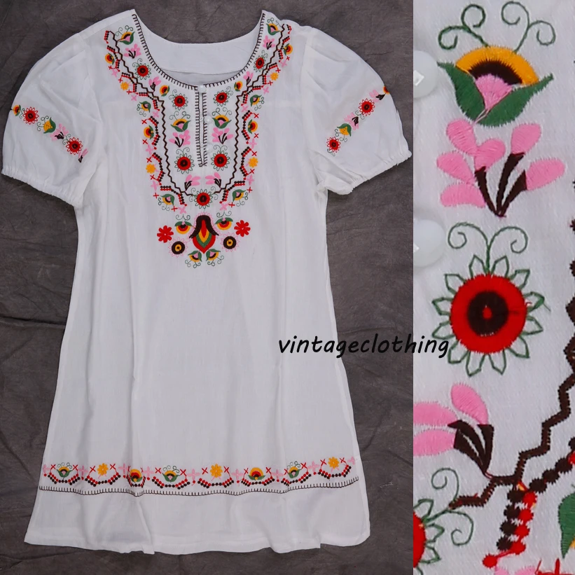 Compra hippie peasant dress online al por mayor de china ...
