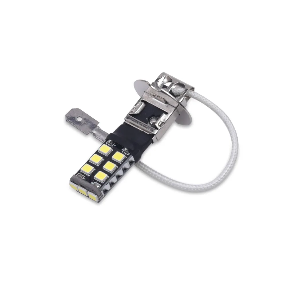 2X H3 15SMD Canbus светильник s противотумансветильник светодиодный LED без ошибок