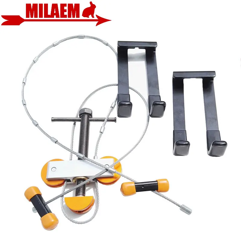

1Set Archery Compound Bow Press L Bracket Bow Release Portable Bow Press Compound Bow Outdoor Shooting Hunting Accessories