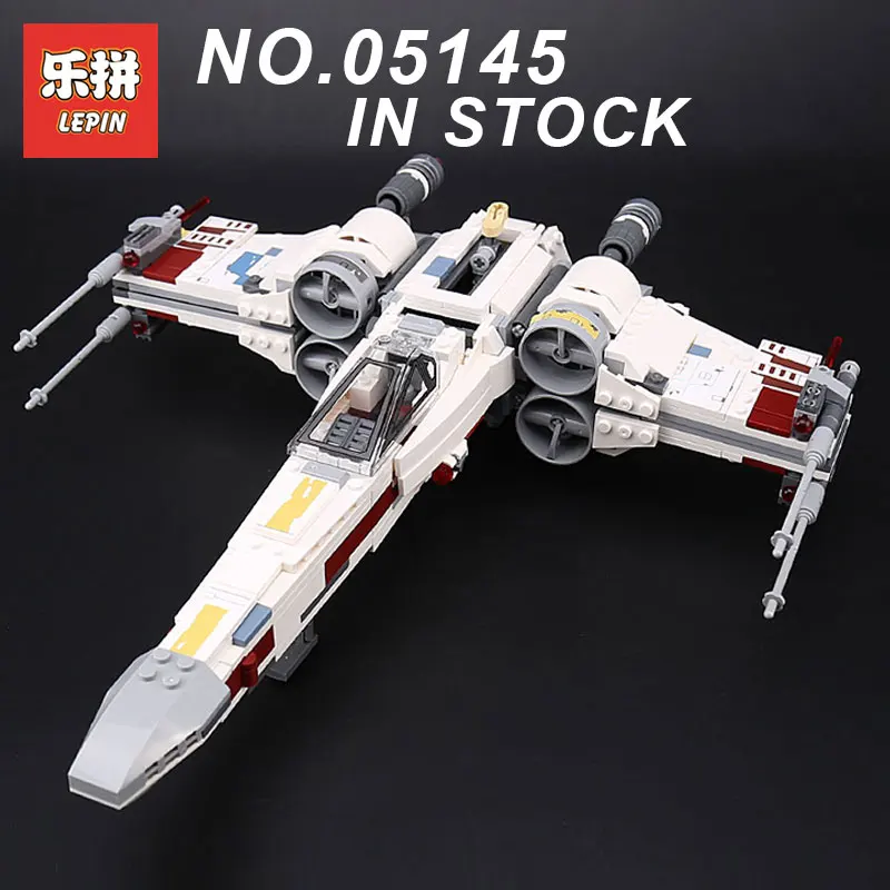

2018 Lepin 05145 Star Wars Series X-Wing Starfighter Blocks Bricks Compatible Legoing 75218 Building Model Gifts Assembled DIY