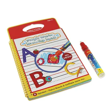 

Magic Drawing Water Painting Writing Board Mat With 1 Pen Coloring Book For Kids