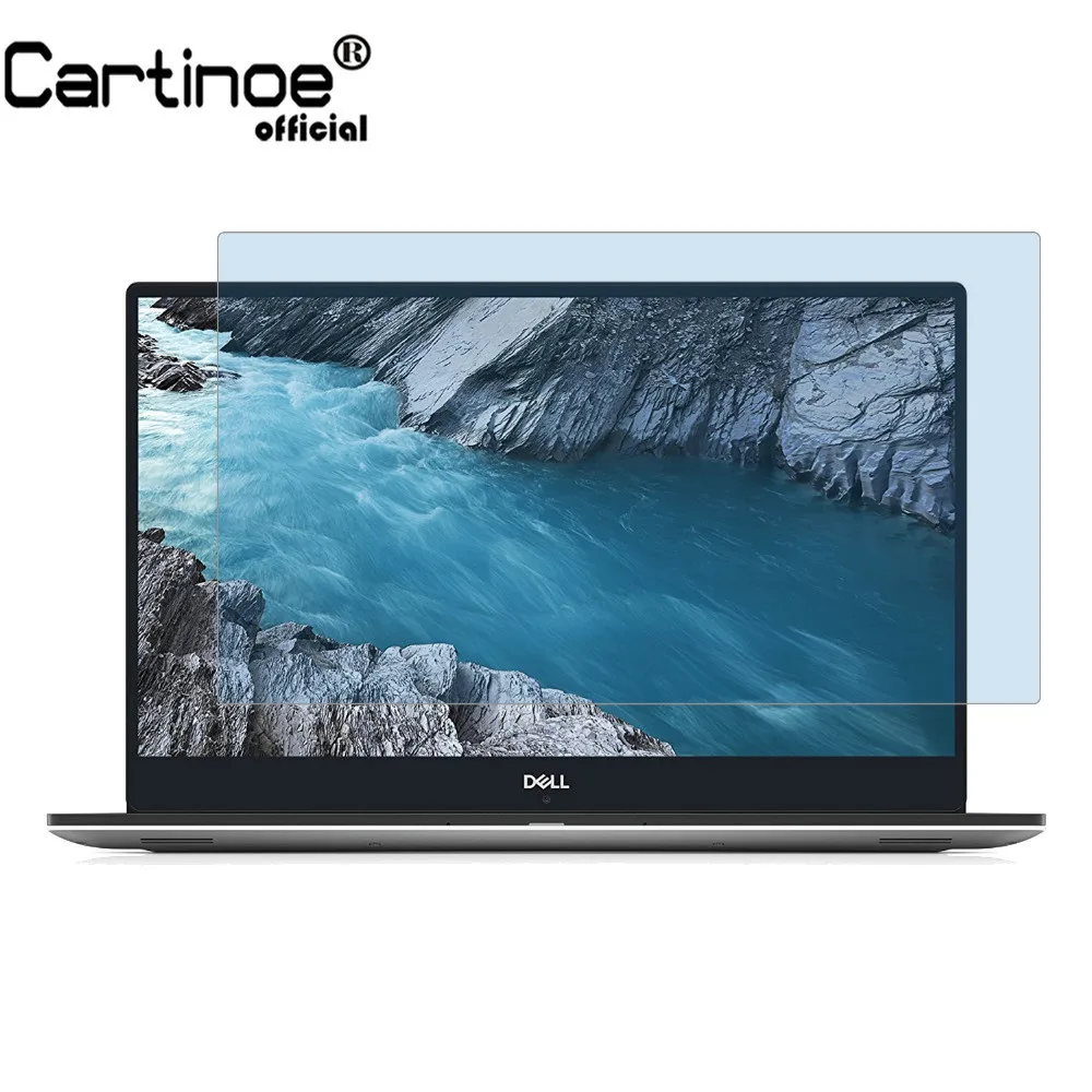 Cartinoe 15,6 дюймов Защитная плёнка для экрана ноутбука для Dell Xps 15 Xps15 9560 9550 9570 9575 15," Универсальная пленка анти-синий светильник 2 шт