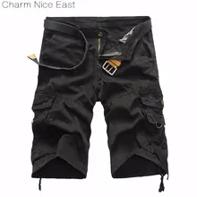 Короткие штаны Для мужчин Комбинезоны для девочек Горячая Распродажа летние камуфляжные Брюки для девочек стиль ЕС большой код Свободные Половина Брюки для девочек Военная Униформа действие до колена Брюки для девочек