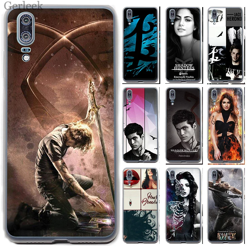 

Case Cover Phone American Tv Series Shadowhunters For Huawei P8 P9 P10 P20 Pro Lite 2015 2016 2017 P Smart Soft TPU