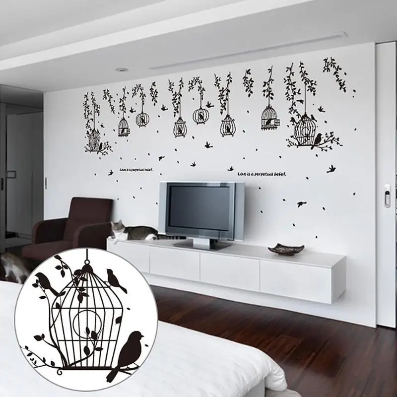 70x50cm DIY PVC Wall Decals Self Adhesive Wall Stickers Mural Art Home