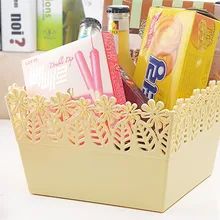 Высококачественная пластиковая корзина для хранения многоцелевой корзина для хранения фруктов, кухонные принадлежности