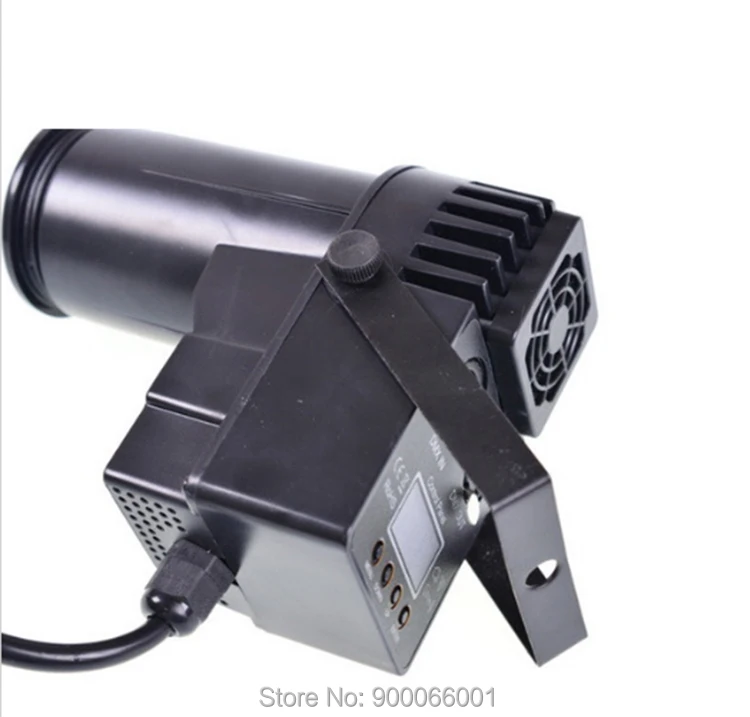 Светодиодный 10 Вт светодиодный прожектор RGBW цветной светодиодный фонарь с узким лучом 90-240 V DMX512 луч света диджей освещение на сцену