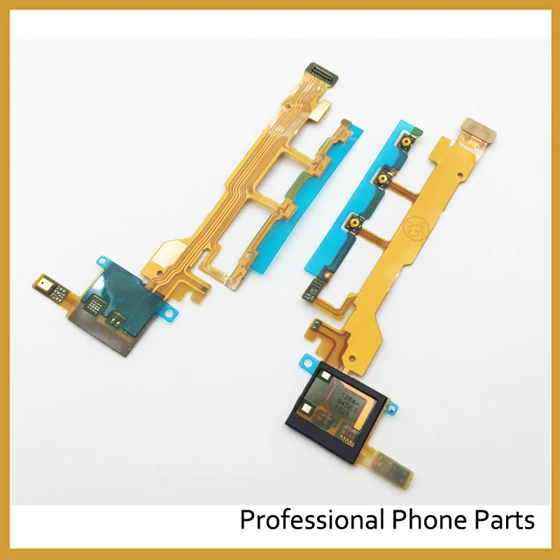 Оригинальный гибкий кабель с микрофоном для Sony Xperia Z L36H L36 LT36 C6602 C6603 кнопка