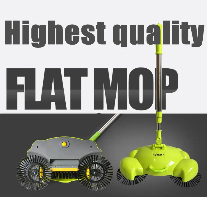 Household Hand Push Magic Automatic Sweeping Robot Vacuum Cleaner 360