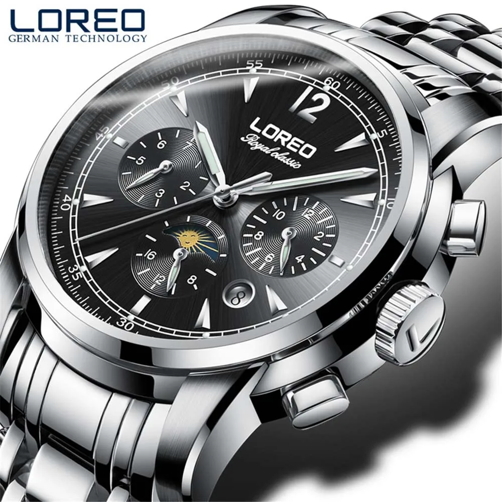 Waterproof Top Brand Luxury Men Watches Sapphire Fashion Mechanical