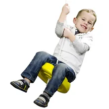 Kids Indoor/Outdoor Disc Swing Seat Monkey Rope Tree Swing with Chain Great for Tree, Swing Set, Backyard, Playground, Playroom Kids Indoor/Outdoor Disc Swing Seat Monkey Rope Tree Swing with Chain Great for Tree, Swing Set, Backyard, Playground, Playroom