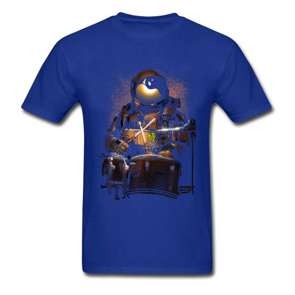 astronaut space drummer_blue