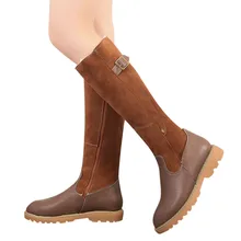 SAGACE/Женская обувь; Зимние удобные кожаные ботинки на молнии и квадратном каблуке; теплые зимние ботинки; обувь с круглым носком; kad n topuklu bot;