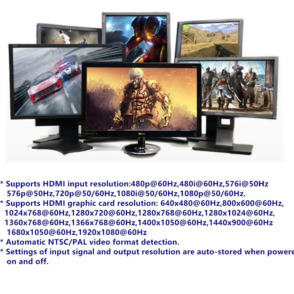 CVBS Composite Video S-Video to HDMI Converter Adapter Scaler Analog Video to HDMI1080P Connector For DVD HDTV PSP Free Shipping CVBS Composite Video S-Video to HDMI Converter Adapter Scaler Analog Video to HDMI1080P Connector For DVD HDTV PSP Free Shipping