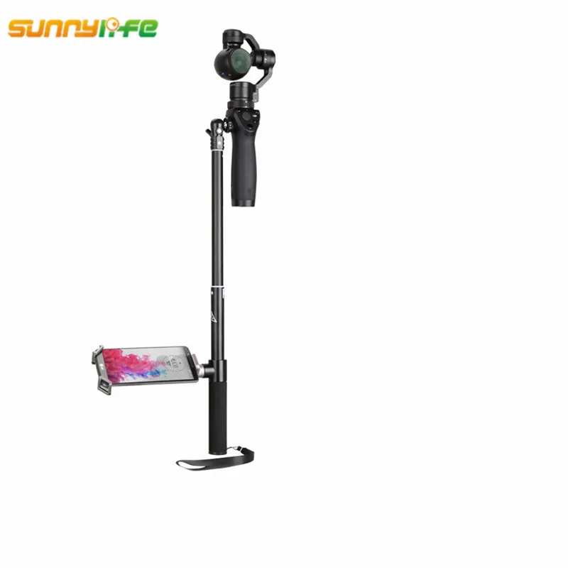 

Sunnylife DJI OSMO Mobile OSMO + Extension Selfie Stick Rod Pole Bracket Extendable Bracket for DJI OSMO Mobile Handheld Gimbal