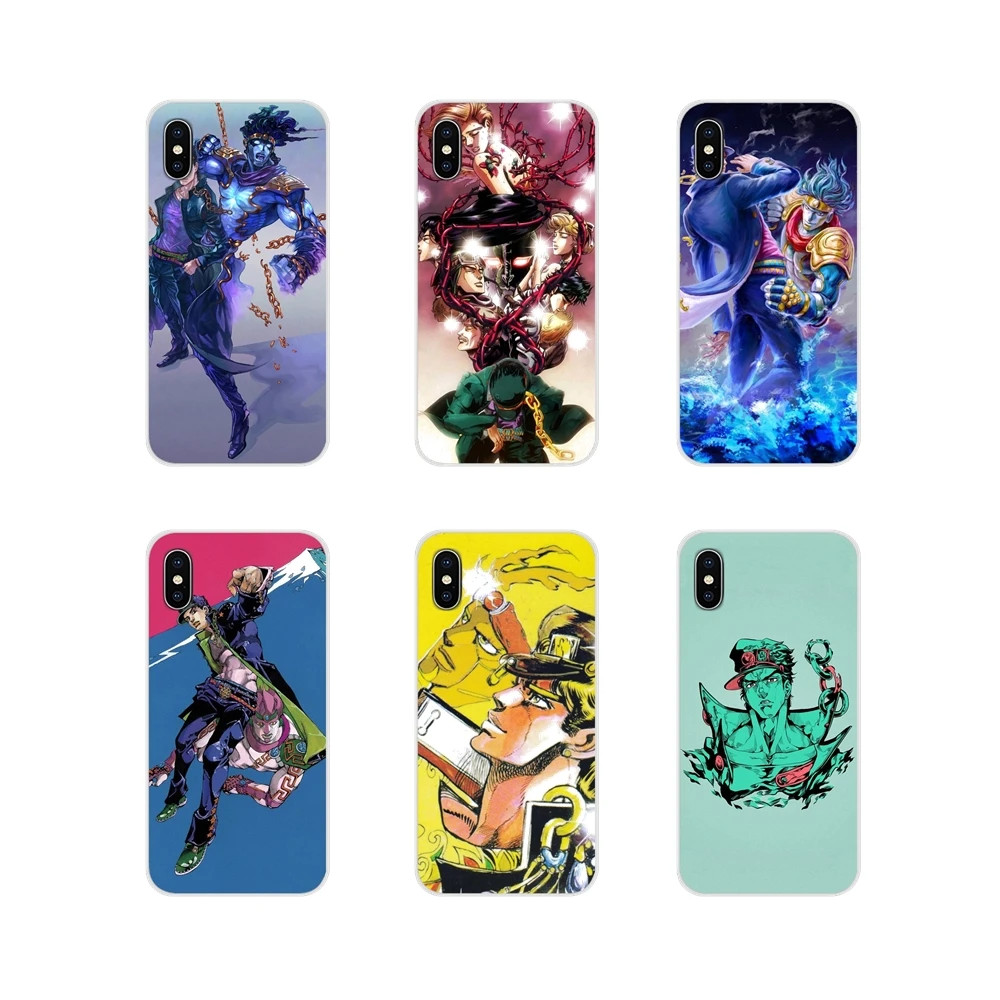 Силиконовый чехол для Samsung Galaxy S3 S4 S5 Mini S6 S7 Edge S8 S9 S10 Lite Plus Note 4 5 8 9 jojo's bizarre adventure jotaro