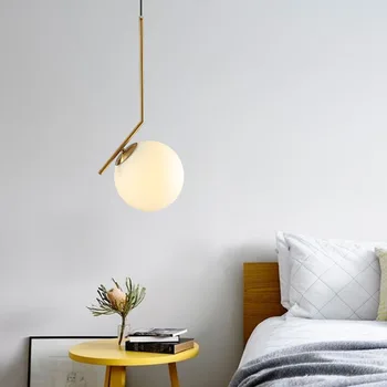 

Mordern Pendant Lights Loft Pendant Lamp Retro Hanging Lamp Glass Lampshade For Kitchen Dining Room Bedroom Home Lighting E27