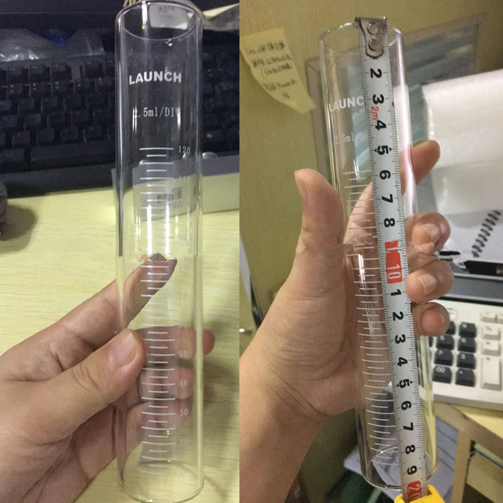 

MR CARTOOL Original Volumetric flasks for LAUNCH CNC602A Fuel Injector Cleaner and Tester