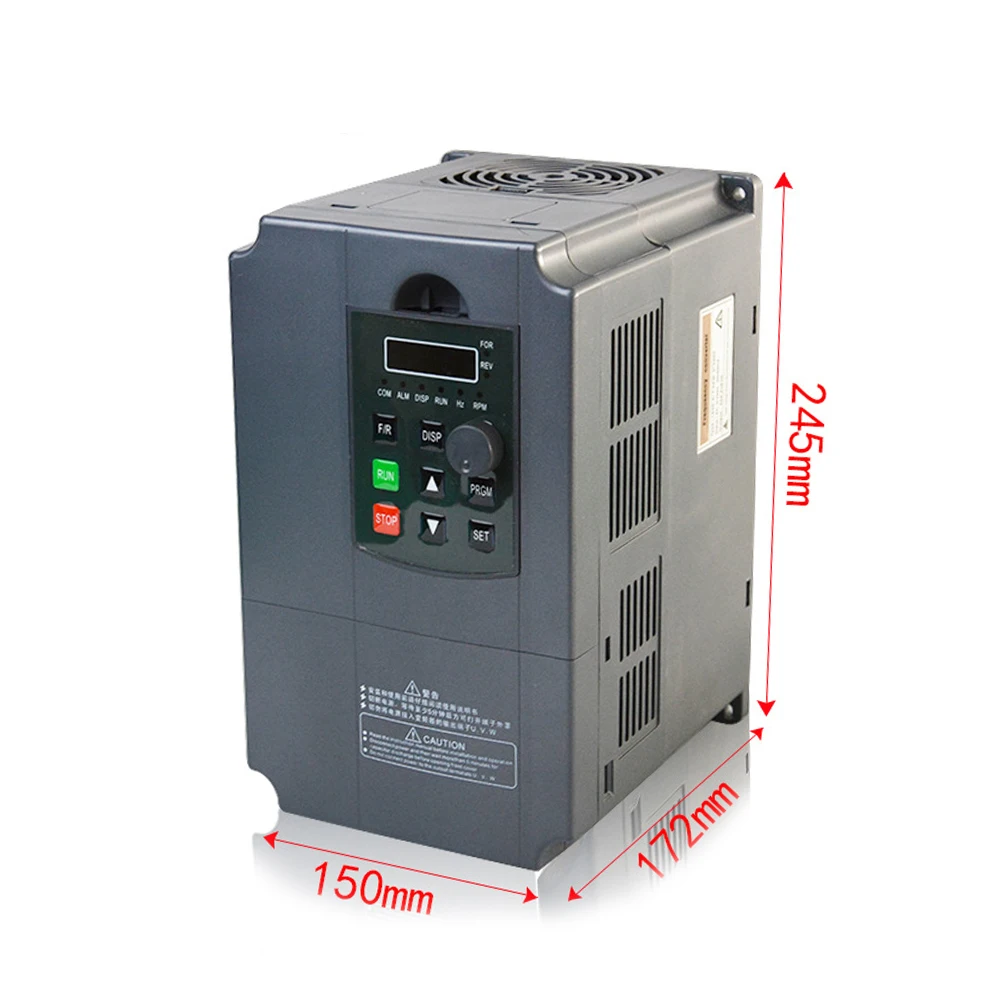 Шпиндель управления скоростью двигателя 380V 7.5KW VFD привод переменной частоты 3HP