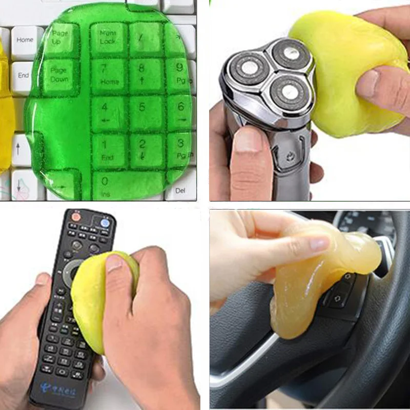 Car Super Clean Glue Gel Magic Dust Cleaner Sticker Computer Keyboard Cleaning Pc Phone Laptop | Автомобили и мотоциклы