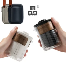 TANGPIN керамический чайник с 2 чашками gaiwan чайные наборы портативный дорожный чайный набор Посуда для напитков