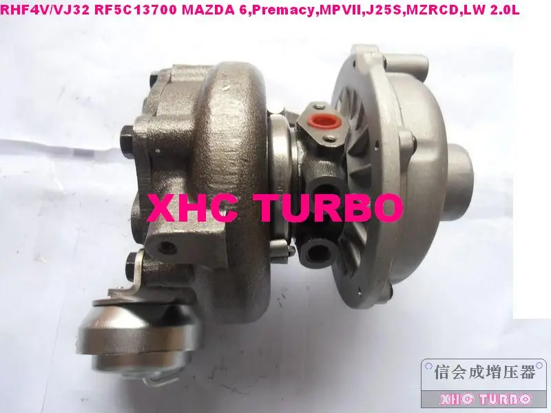 Новый турбокомпрессор RHF4V/VJ32 RF5C13700 для MAZDA 6 CiTD Premacy MPV II DI J25S MZRCD LW 2.0L 134HP|turbocharger