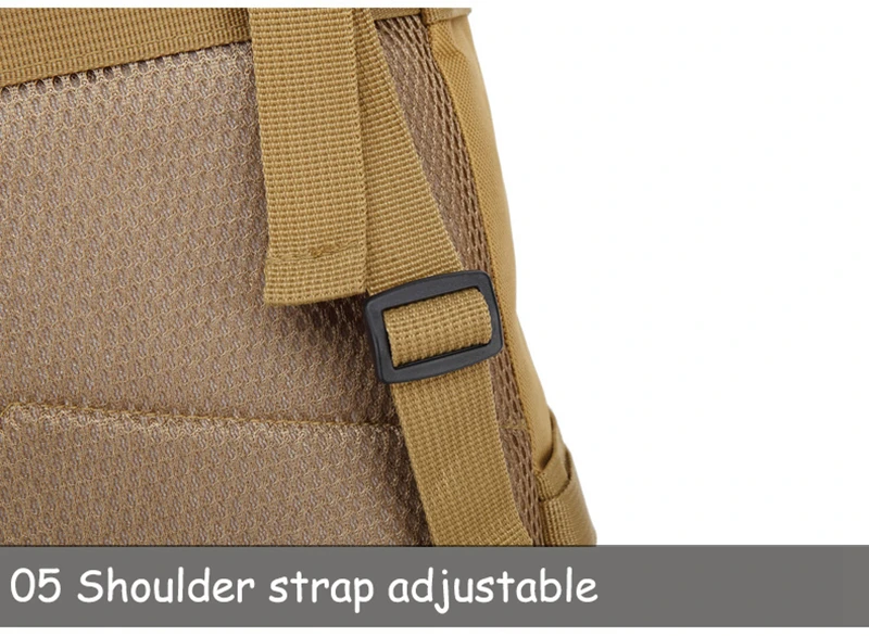 2017 3P Outdoor Military Tactical Backpack 30L Molle Bag Army Sport Travel Rucksack Camping Hiking Trekking Camouflage Bag (44)