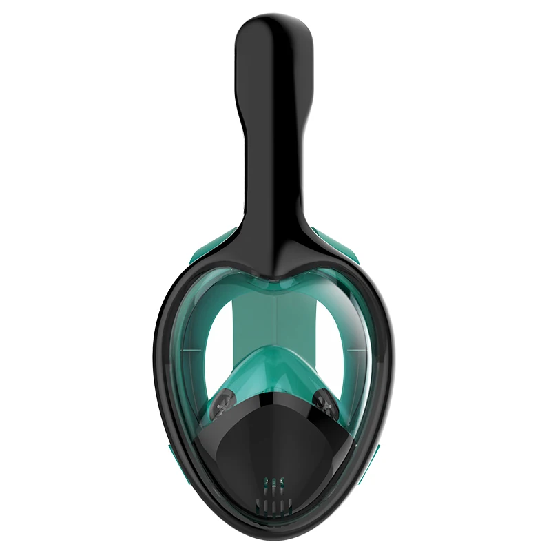 2019 كامل الوجه الغوص أقنعة رؤية بانورامية مكافحة الضباب مكافحة تسرب السباحة غص الغوص تحت الماء قناع الغطس GoPro متوافق