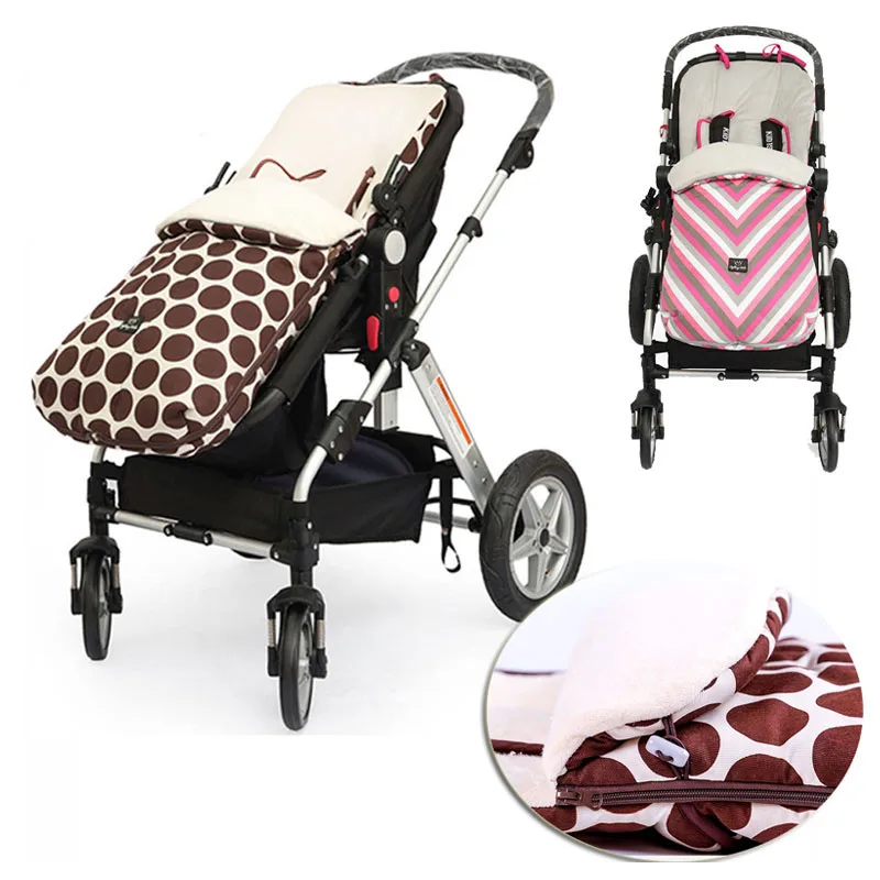 

Newborn Double Baby Sleeping Bag for Stroller Baby Carrier Stroller Accessories Outdoor Warm Baby Sleeppack Sleep Sack Footmuff