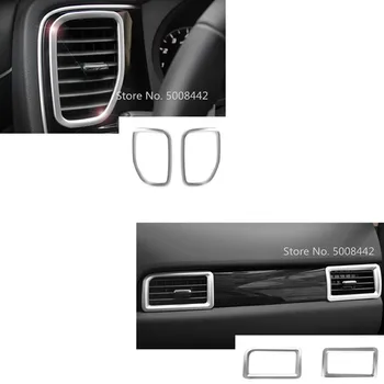 

For Mitsubishi Outlander 2016 2017 2018 2019 2020 Car Cover Trim Front Side Air Conditioning Instruction Outlet Vent 4pcs