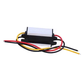 

VODOOL Car Power Step-down Converter DC 24V to 12V 5A 60W Car Power Step-down Converter Adapter Audio Refit Module High Quality