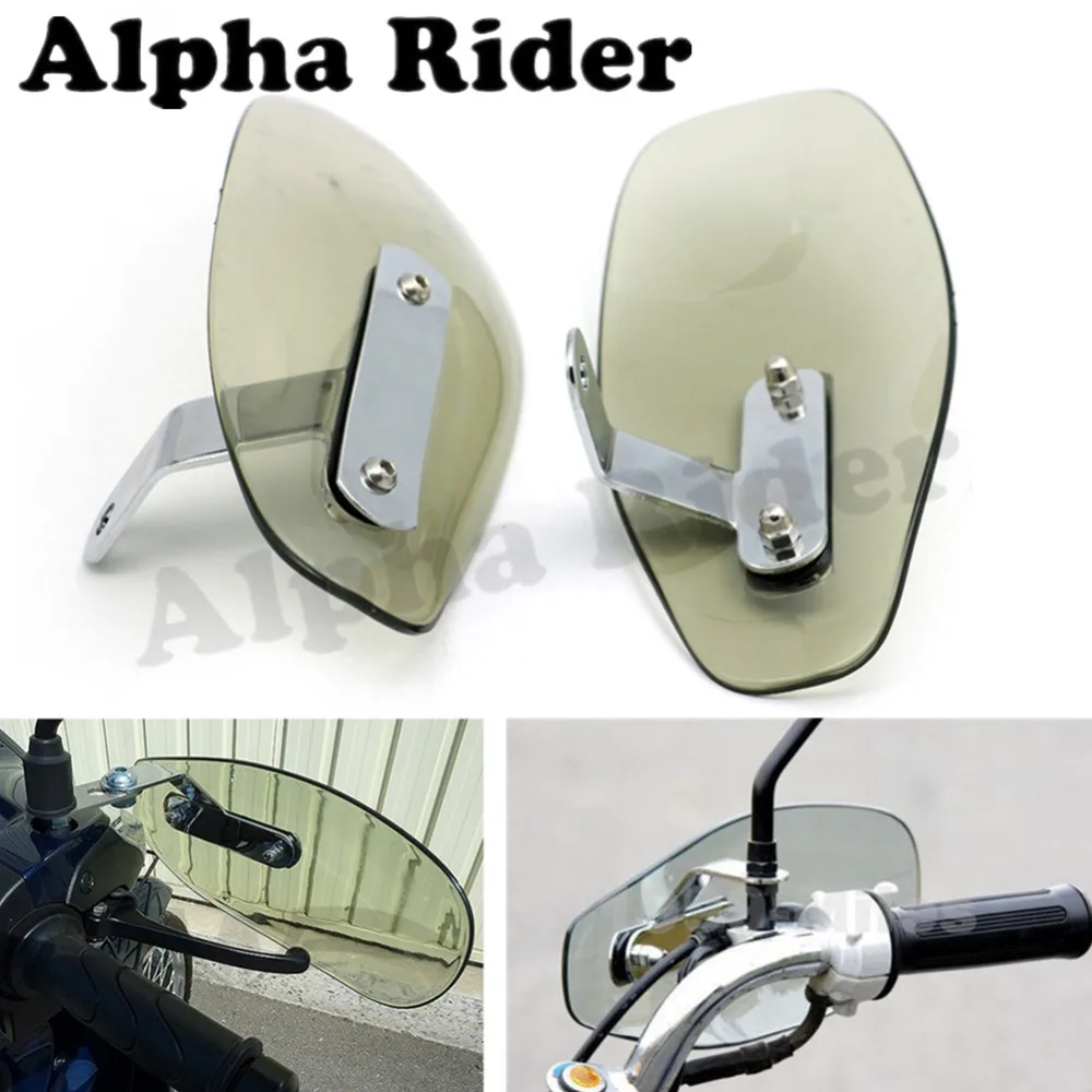 Windproof Hand Guards Protector Smoke Pro Handguard Shield Mirror w