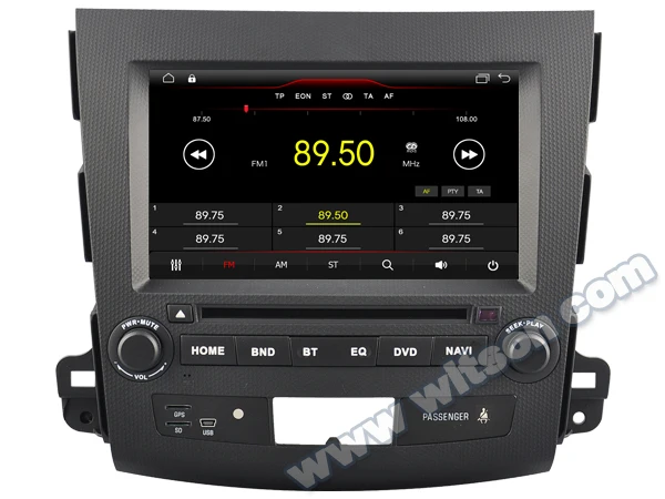 WITSON Android 9,1 2 Гб ОЗУ 16 Гб флэш-радио для MITSUBISHI OUTLANDER PEUGEOT 4007 CITROEN C-CROSSER+ DAB+ OBD+ TPMS+ DVR+ Wifi