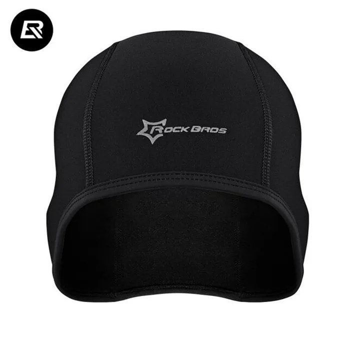 

RockBros Winter Windproof Warm MTB Road Bike Bicycle Caps Men Hiking Skiing Cycling Riding Fleece Thermal Hat Helmet Inner Caps