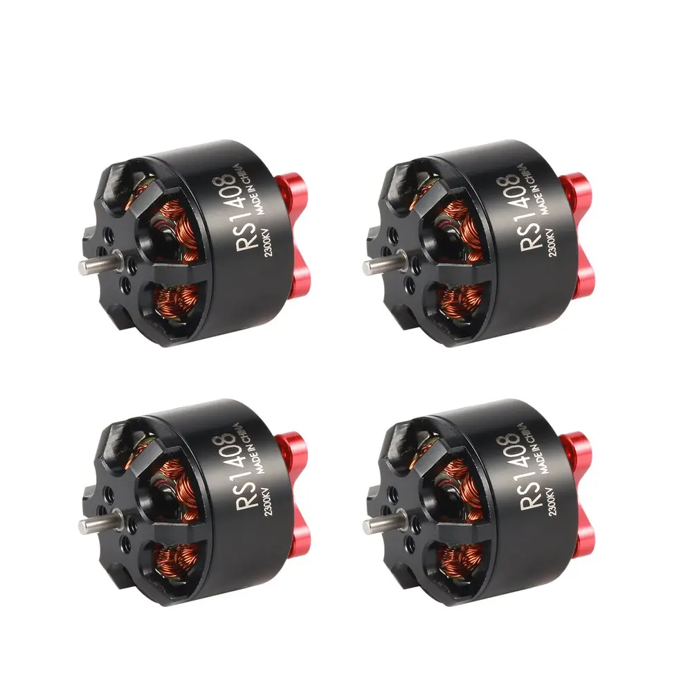 

4pcs Emax RS1408 2300KV/3600KV 5-6S Lightweight Powerful Brushless Motor For Micro FPV Racing RC Drone Quadcopter Spare Parts