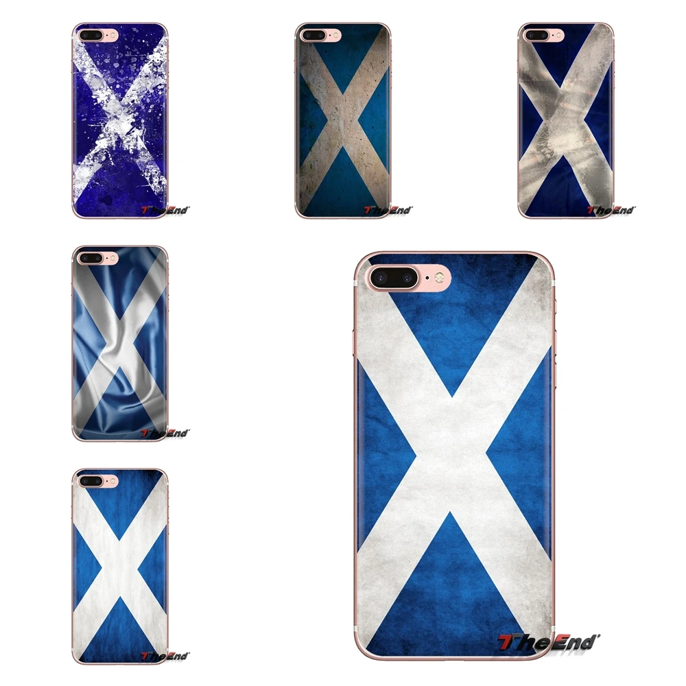 Soft Covers Scotland Grungy Flag National Banner For Huawei G7 G8 P7 P8 P9 P10 P20 P30 Lite Mini Pro P Smart Plus 2017 2018 2019 |
