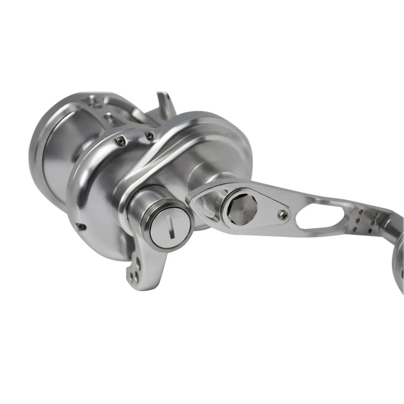 Jigging Reel  Saltwater Trolling Reel Aluminum CNC Machined 2018 10W-30W slow 25-30kgright handle reels