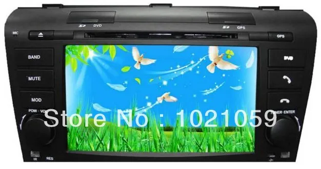

Free shipping car dvd gps player for old Mazda 3 2003-2009 with GPS/IPOD/Bluetooth