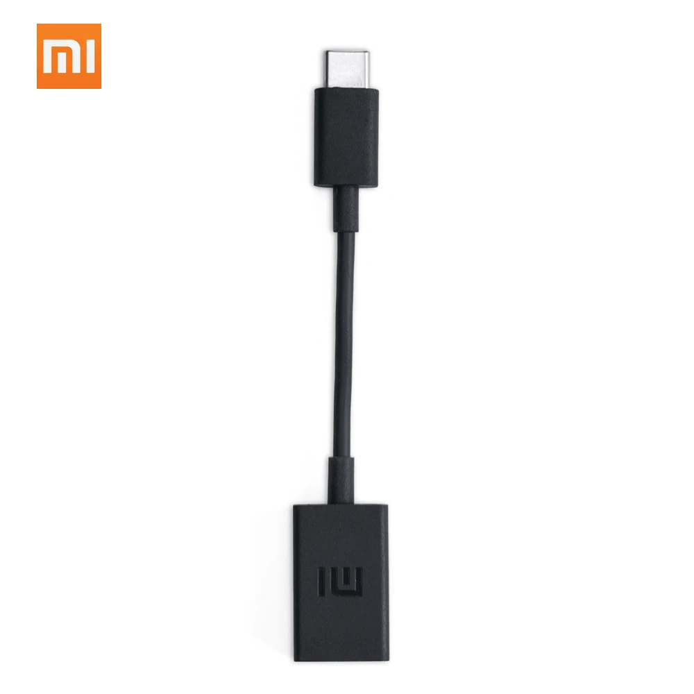 

Original XIAOMI OTG Cable Type C USB Data Transfer Type C Male to Female Adapter for xiaomi mi 9 8 se 6 6x A1 5 5X Max 3 Mix 2S